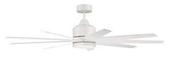 Champion 60'' 9-Blade Indoor/Outdoor (Damp) Ceiling Fan in Matte White w/ Matte White Blades (20|CHP60MWW9)