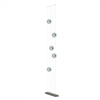 Abacus 5-Light Floor to Ceiling Plug-In LED Lamp (65|289520-LED-STND-07-YL0668)