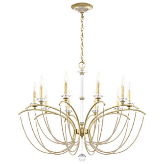 Priscilla 10 Light 120V Chandelier in Heirloom Silver with Bronze Pearl (168|BC7110N-44PBZ)