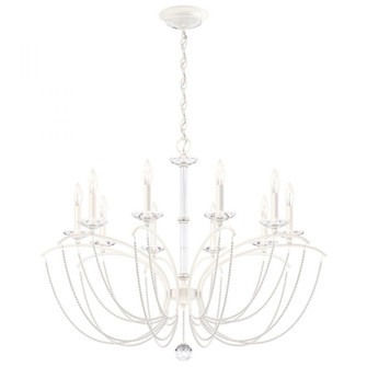Priscilla 10 Light 120V Chandelier in White with White Pearl (168|BC7110N-06PWT)