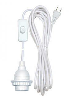 White Phenolic Keyless Socket With Uno Ring (27|80/2223)