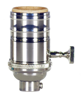 On-Off Turn Knob Socket w/Matching Finish Removable Knob (27|80/1063)