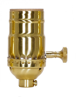 3 Way (2 Circuit) Turn Knob Socket w/Removable Knob (27|80/1190)