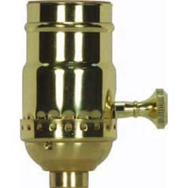 3 Way (2 Circuit) Turn Knob Socket w/Removable Knob (27|80/1034)