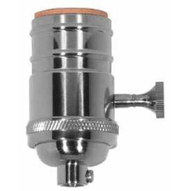 3 Way (2 Circuit) Turn Knob Socket w/Matching Finish Removable Knob (27|80/1048)