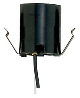 Snap-In Socket For 3-1/4''- 4'' Holders; 12'' AWM B/W Leads 125C; 1-1/2'' Height; (27|80/1645)