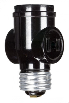 Medium Base Keyless Current Tap; Brown Finish; 660W; 125V (27|90/2449)