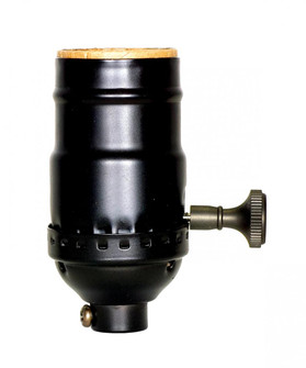 3 Way (2 Circuit) Turn Knob Socket w/Removable Knob (27|80/1738)