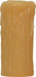Edison Base Oversize Resin Full Drip; Amber Finish; 1-1/4'' Inside Diameter; 2'' Outside (27|80/1620)