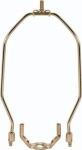 Light Duty Harp; Polished Nickel Finish; 15'' Height; 1/8 IP Saddle; 1/4-27 Thread; 125 Carton (27|90/2523)