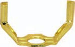 Light Duty Saddle; Brass Plated; 1/8 IP (27|90/2293)