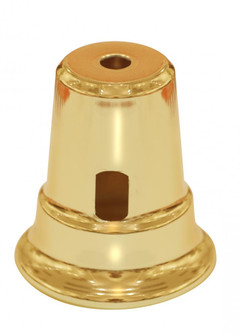 Heavy Duty Cup For Swing Arm Lamps; Polished Brass Finish; 2-1/2'' Height; 2-1/4'' Diameter (27|90/2353)