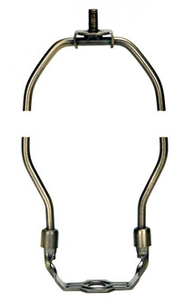 Heavy Duty Harp; Antique Brass Finish; 11'' Height; 1/8 IP Saddle; 1/4-27 Thread; 125 Carton (27|90/2269)