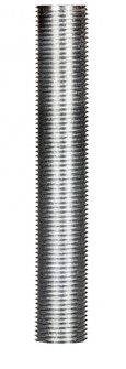 3/8 IP Steel Nipple; Zinc Plated; 6'' Length; 5/8'' Wide (27|90/610)