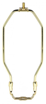 Heavy Duty Harp; Polished Brass Finish; 8-1/2'' Height; 1/8 IP Saddle; 1/4-27 Thread; 125 Carton (27|90/553)