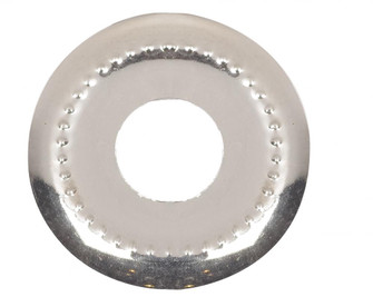 Beaded Steel Check Ring; 1/8 IP Slip; Nickel Plated Finish; 1-1/8'' Diameter (27|90/389)