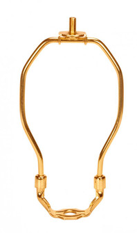 Light Duty Harp; Polished Brass Finish; 7'' Height; 1/8 IP Saddle; 1/4-27 Thread; 125 Carton (27|90/219)