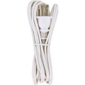 8 Foot 18/2 SPT-2 105C Cord Set; Brown Finish; 36'' Hank; 200 Carton; Molded Polarized Plug; (27|90/101)