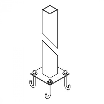 Square Post Outdoor (65|390047-77)