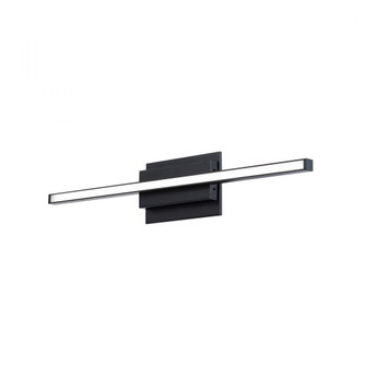 PARALLAX 24IN VANITY/SCONCE 3000K 3CCT (16|WS-73124-BK)