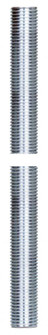 1/4 IP Steel Nipple; Zinc Plated; 60'' Length; 1/2'' Wide (27|80/2362)