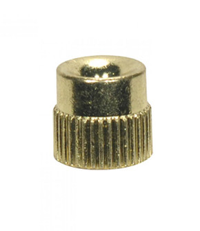 Knurled Nut For Switches; Brass For Rotary And Push (27|90/2585)