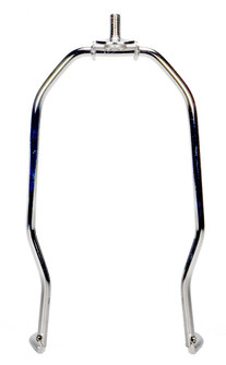 Heavy Duty Harp; Polished Nickel Finish; 6'' Height; 1/4-27 Thread (27|90/2247)