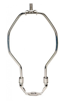 Light Duty Harp; Polished Nickel Finish; 4'' Height; 1/8 IP Saddle; 1/4-27 Thread; 125 Carton (27|90/2242)