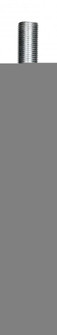 1/8 IP Steel Nipple; Zinc Plated; 9'' Length; 3/8'' Wide (27|90/2102)