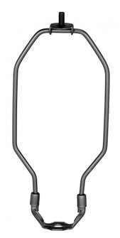 Light Duty Harp; Dark Antique Brass Finish; 8'' Height; 1/8 IP Saddle; 1/4-27 Thread; 125 Carton (27|90/2082)