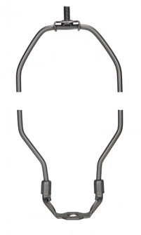 Light Duty Harp; Dark Antique Brass Finish; 9'' Height; 1/8 IP Saddle; 1/4-27 Thread; 125 Carton (27|90/2083)