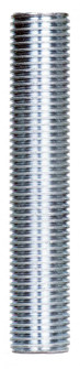 1/4 IP Steel Nipple; Zinc Plated; 2-3/4'' Length; 1/2'' Wide (27|90/1162)