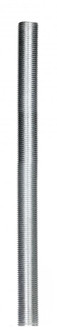 1/8 IP Steel Nipple; Zinc Plated; 5-1/2'' Length; 3/8'' Wide (27|90/1031)