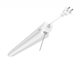 34 Watt; 3 Foot; LED Shop Light with Pull Chain; White Finish; 4000K (81|62/927)