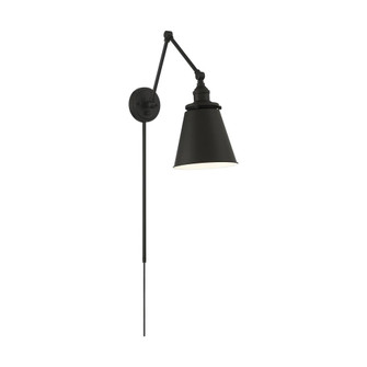 Bayard Swing Arm Lamp; Matte Black with Switch (81|60/7369)