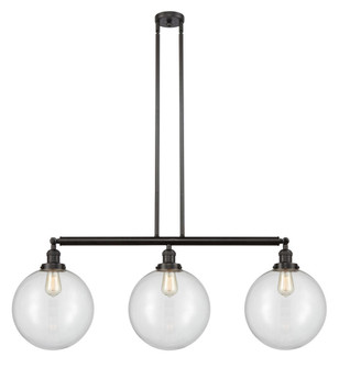 Beacon - 3 Light - 44 inch - Oil Rubbed Bronze - Stem Hung - Adjustable Island Light (3442|213-OB-G202-12)