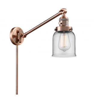 Bell - 1 Light - 8 inch - Antique Copper - Swing Arm (3442|237-AC-G52)