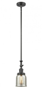 Bell - 1 Light - 5 inch - Oil Rubbed Bronze - Stem Hung - Adjustable Mini Pendant (3442|206-OB-G58-LED)