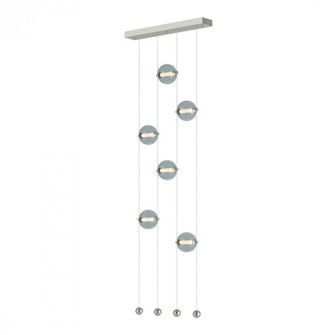 Abacus 6-Light Ceiling-to-Floor LED Pendant (65|139055-LED-STND-85-YL0668)