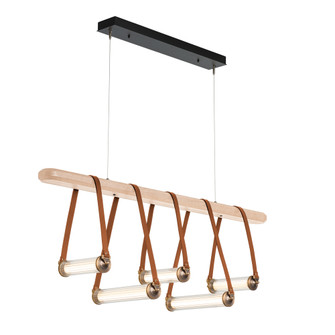 York Linear 5-Light LED Pendant (65|131053-LED-STND-10-27-LC-WD-ZM0704)