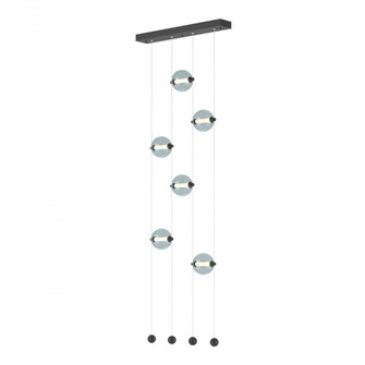 Abacus 6-Light Ceiling-to-Floor LED Pendant (65|139055-LED-STND-10-YL0668)