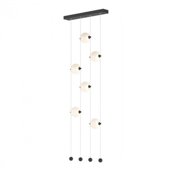 Abacus 6-Light Ceiling-to-Floor LED Pendant (65|139055-LED-STND-10-GG0668)