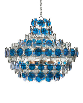 Galahad Large Blue Chandelier (92|9000-0723)