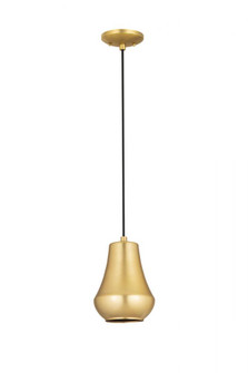 Hartford - 1 Light - 7 inch - Satin Gold - Cord hung - Mini Pendant (3442|654-1P-SG-7-LED)