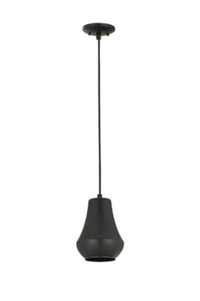 Hartford - 1 Light - 7 inch - Matte Black - Cord hung - Mini Pendant (3442|654-1P-BK-7)