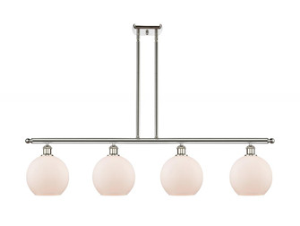 Athens - 4 Light - 48 inch - Polished Nickel - Stem hung - Island Light (3442|516-4I-PN-G121-8-LED)