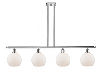 Athens - 4 Light - 48 inch - Polished Chrome - Stem hung - Island Light (3442|516-4I-PC-G121-8)