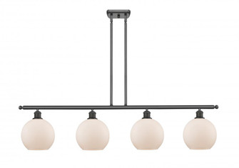 Athens - 4 Light - 48 inch - Oil Rubbed Bronze - Cord hung - Island Light (3442|516-4I-OB-G121-8)