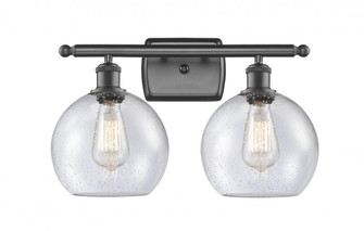 Athens - 2 Light - 18 inch - Oil Rubbed Bronze - Bath Vanity Light (3442|516-2W-OB-G124-8)