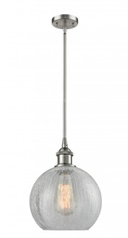 Athens - 1 Light - 8 inch - Brushed Satin Nickel - Mini Pendant (3442|516-1S-SN-G125-8)